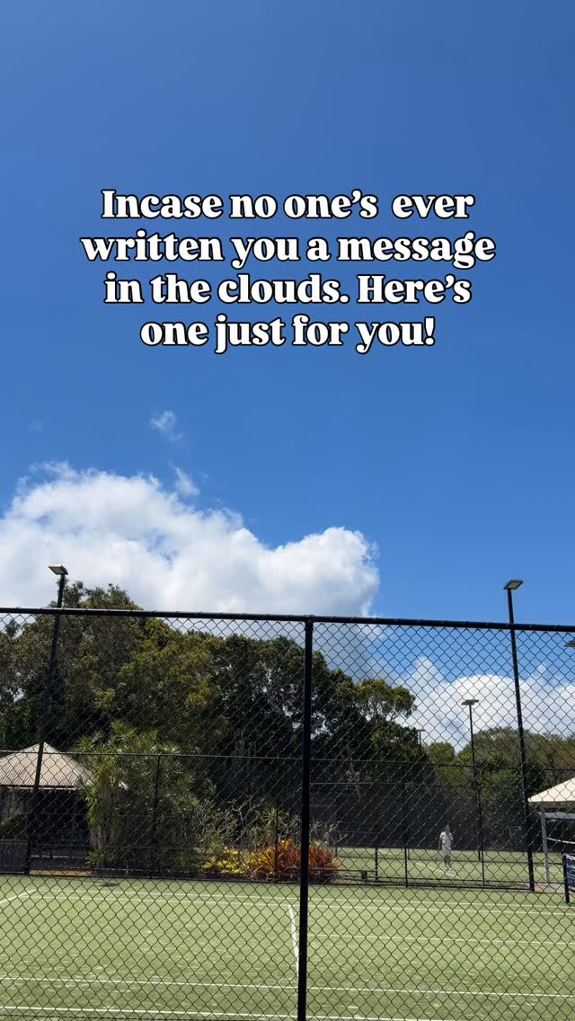 If you were ever looking for a sign… here it is ☁️ 🫶🏼