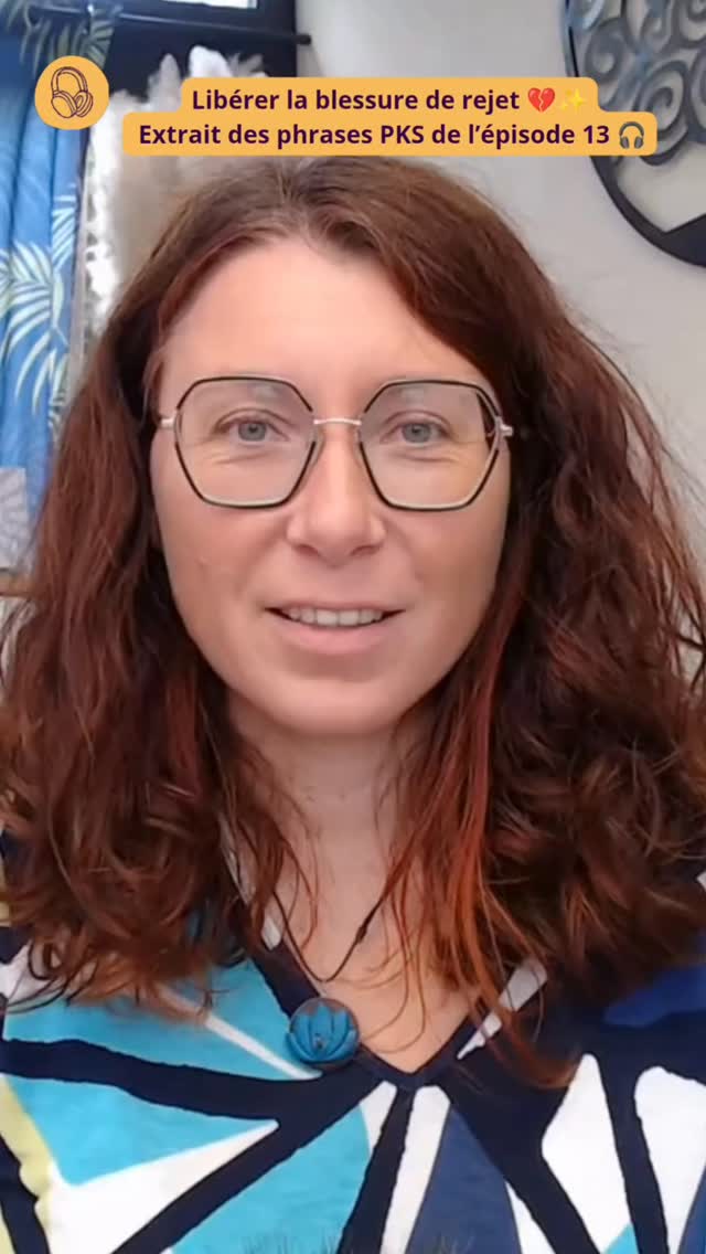 💔 La blessure de rejet… c’est celle qui nous pousse à nous exclure avant que les autres ne le fassent.
Ces phrases PKS sont une invitation à la traverser, à la ressentir, et à libérer ce qui demande à l’être.
🎧 Cet extrait est issu de l’épisode 13 de mon podcast Les Murmures de l’Âme :
👉 L’île aux cendres blanches — un conte initiatique suivi d’une expérience PKS pour accueillir et transformer cette blessure.
📍Toutes les phrases y sont disponibles.
💫 Et si tu veux aller plus loin…
Je t’invite à un atelier PKS offert,
🗓 Mardi 21 octobre 2025, de 12h30 à 13h30,en ligne,
pour être coachée en direct et libérer tes mémoires bloquées à la racine.
💌 Le lien pour t’inscrire est en bio / dans ma story / sur mon site ou demande le mp.
✨ Respire, ressens, répète.
Tout ce que tu libères ouvre la voie à plus de toi. 🌿
#PKS #Blessuresdelâme #Rejet #LibérationÉmotionnelle #PodcastSpirituel #MagicKiffeuse #JoieIncarnée #JulieGohier #LesMurmuresdelÂme