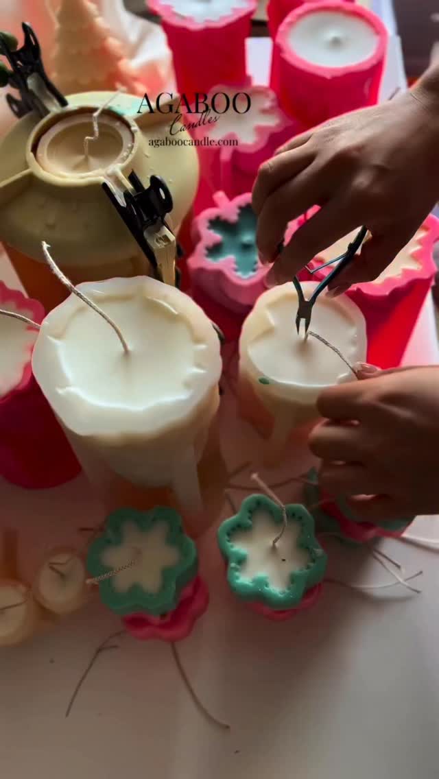 Candles, molds, materials are here - agaboocandle.com Worldwide shipping!