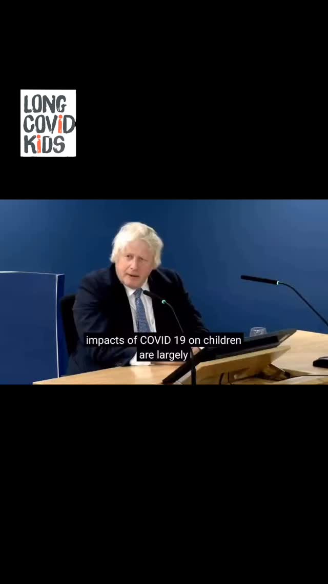 Boris Johnson - Former UK Prime Minister
Sarah Hannett KC - The government never communicated the risk of Long Covid to parents in summer 2021, do you accept that it ought to have done so?
Johnson - Well certainly if we had advice about particular risks to children about Long Covid then we should have done so.
Covid Inquiry - Module 8 - Children and Young People.
Find out more about the Covid Inquiry and how LCK are involved via our website.
https://www.longcovidkids.org/uk-covid-inquiry
#longcovidkids #longcovid #longcovidawareness #charity #charitywork #mecfs #longcovidrecovery #covidinquiry #longcovidsymptoms #children #school #education