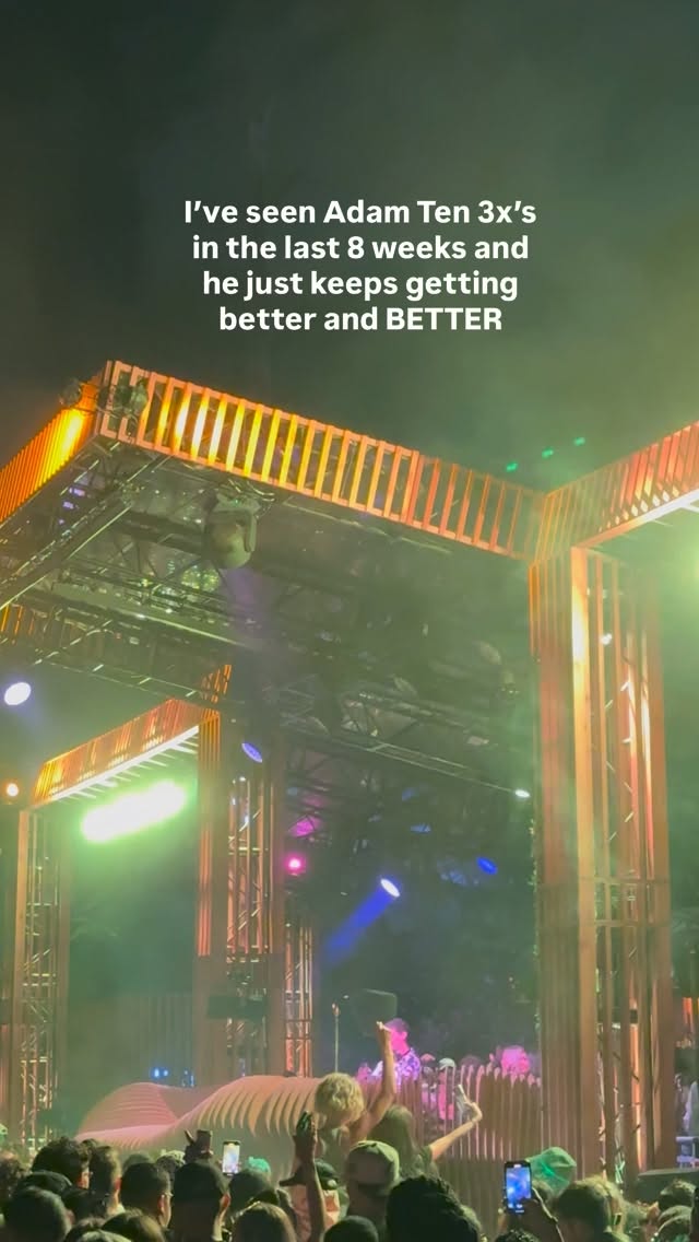 you could say I’m a big fan of @adamten_
#edm #iiipoints #musicfestival #dj #housemusic