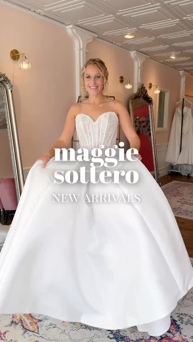 New arrivals alert!! 🍾
New dresses from Maggie Sottero’s spring 2026 collection have already started arriving in store, and they are SO GOOD!
Which one of these show-stopping gowns is your favorite? 🥰
@maggiesotterodesigns #weddingdress #ivoryrosebridalboutique #weddingdressshopping #wisconsinbride #2026bride #wibride #2027bride #ivoryrosebride #bridalboutique #maggiesottero #maggiesotterobride