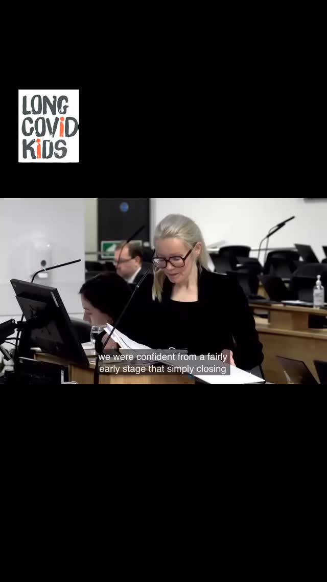 Prof. Sir Chris Whitty - Chief Medical Officer for England.
Knew School Closures possible from mid Feb 2020 “repeatedly raised in SAGE”
Covid Inquiry - Module 8 - Children and Young People
Find out more about the Covid Inquiry and how LCK are involved via our website. Link in bio.
#longcovidkids #longcovid #longcovidawareness #charity #charitywork #mecfs #longcovidrecovery #covidinquiry #longcovidsymptoms #children #health #education #school