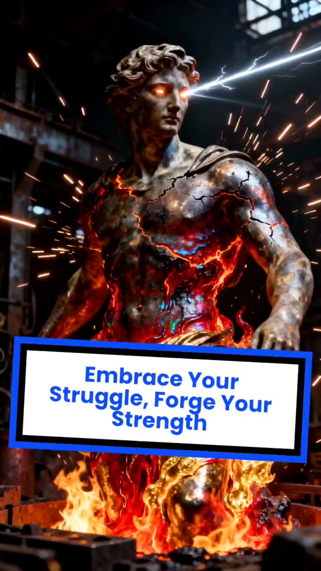 Struggle is not an embarrassment it's the forge of your strength. Here's how.
.
.
.
.
.
#goal #keepgoing #bekind #struggle