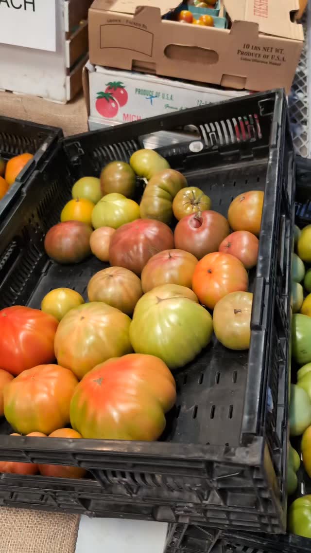 It is a BEAUTIFUL October day at the farmers market and we are stocked up with great produce! Today is the FINAL @texastwpfm so don't miss it! (We're also @kalamazoomarket of course)
