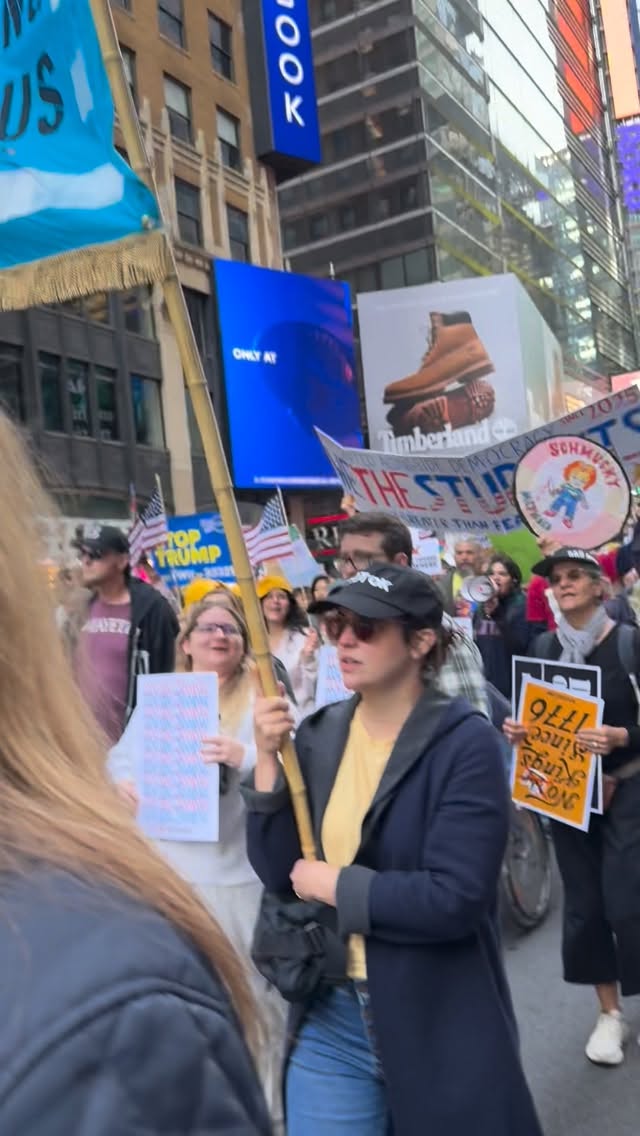 Excited to see over 100,000 in NYC and hear that we were 7M strong! The magic number is 14M so we need to keep going.
#nokingsprotest