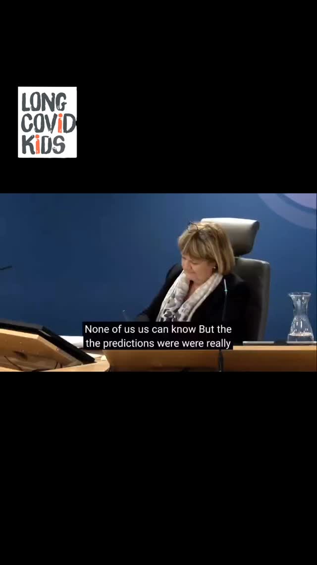 Boris Johnson - Former UK Prime Minister
Cabinet Office July 2021 “Long Covid in Children ... cases will rise rapidly”
Johnson - I honestly don’t remember being advised about the impacts of Long Covid in Children and Young people.
Covid Inquiry - Module 8 - Children and Young People.
Find out more about the Covid Inquiry and how LCK are involved via our website.
https://www.longcovidkids.org/uk-covid-inquiry
#longcovidkids #longcovid #longcovidawareness #charity #charitywork #mecfs #longcovidrecovery #covidinquiry #longcovidsymptoms #children #school #education