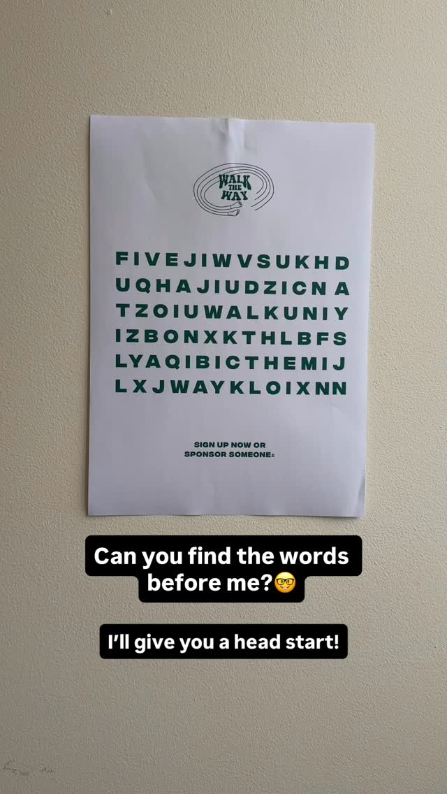 It’s not too late to SIGN UP or SPONSOR SOMEONE! 🤩
If you’ve been wanting to be a part of seeing school students come to know the love of Jesus, this is your chance to be a part of the mission! 💪🏼
Link in bio to register for Walk The Way or sponsor an individual!