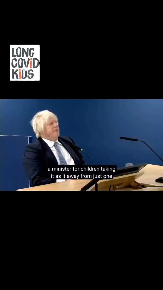 “Maybe an old-fashioned view, but parents should be responsible for children.”
Former Prime Minister Boris Johnson, giving evidence at the UK Covid-19 Inquiry yesterday.
During questioning from the Chair, Baroness Hallett raised a crucial point: the perception that the interests of children, beyond loss of learning, were not properly taken into account during the pandemic.
When asked whether a dedicated Minister for Children could have better protected children’s rights and interests across government departments, Mr Johnson dismissed the idea, suggesting responsibility should rest solely with parents.
For many families like those we represent at Long Covid Kids, that answer felt like another blow, a reminder of how often children and their families have been overlooked throughout this pandemic.
Parents did take responsibility, often at great personal cost, while trying to protect their children’s health in the face of uncertainty, risk, and limited support.
But that responsibility was made harder by the lack of clear information shared with parents about the risks of infection and Long Covid, which prevented many from making fully informed decisions for their families.
This was, and continues to be, compounded by punitive school attendance drives, introduced without recognition of the ongoing risks or the urgent, widely recognised need for clean air in classrooms — a measure we have repeatedly recommended at the highest levels as vital for reducing transmission and keeping children safely in education.
The early pandemic affected every part of children’s lives; health, education, mental wellbeing, family stability, and opportunity. Their interests cannot and should not be confined to one department or handed back to parents alone.
We fully support the need for a minster for children.
Covid Inquiry - Module 8 - Children and Young People
#longcovidkids #longcovid #longcovidawareness #charity #charitywork #mecfs #longcovidrecovery #covidinquiry #longcovidsymptoms #children #health #school #education #borisjohnson #primeminister