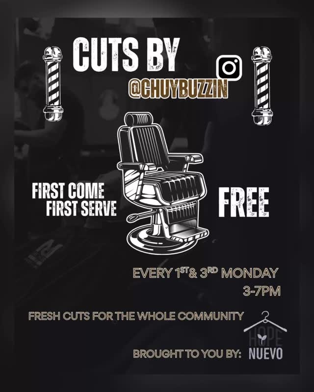 Hope Nuevo and @chuybuzzin giving these men fresh cuts yesterday. Each one got the cuts they wanted and we got to talk with them about what they were experiencing in life on the streets. These men are now a part of the City of San Jose Berryessa RV Safe site community supported by @projectwehope