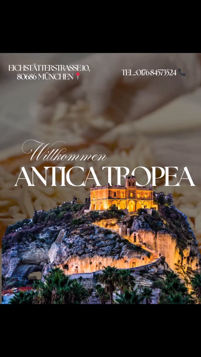 Willkommen bei Antica Tropea!
Genieße authentische kalabrische Küche – mit Liebe und Tradition. 🌅🇮🇹
#AnticaTropea #KalabrischeKüche #ItalienischesRestaurant #Tropea