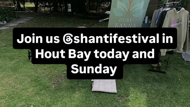 Come for all your healing and holistic platforms #shantifestival this weekend. Come chill with us, learn about kanna and recharge your energy.
#vibrationalessences #wombhealing #reikiinfused #reikihealing #holistichealing #selfcare #energyhealing #sceletium #kanna #reikisensualrive #purekannaofficial