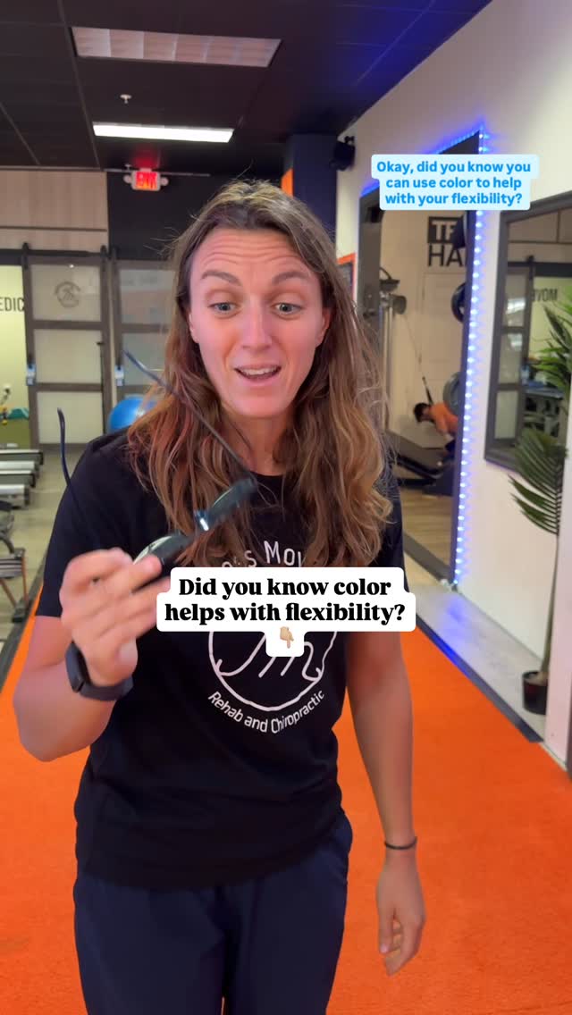 We’ve been using colored glasses in the clinic to test patients range of motion!
People respond differently to each color and we’ve seen how certain colors impact their range of motion.
By using colored glasses, you’re giving your nervous system a new way to see movement.
This means your body will start feeling different too which means less hesitation and tightness.
Want to see what color works best for your body?
👉🏼 click the link in our bio to book a call today!