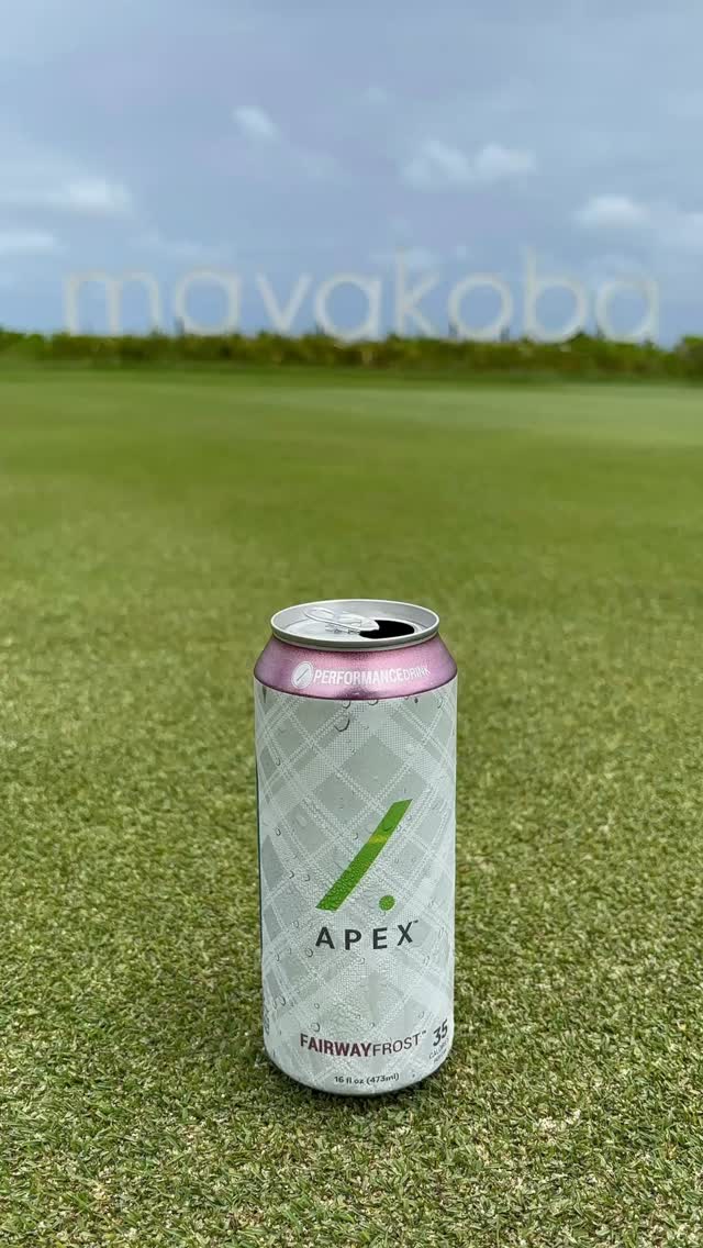 Apex took its first international swing 🇲🇽⛳️
Had a great time playing @golfmayakoba & @pgarivieramaya — these courses were amazing and almost as beautiful as our cans!😎 Don’t forget to fuel your next round with Apex! #fairwayfrost #apexfueled #sunsetslice #golfperformancedrink #golf #golflife #cleanenergy