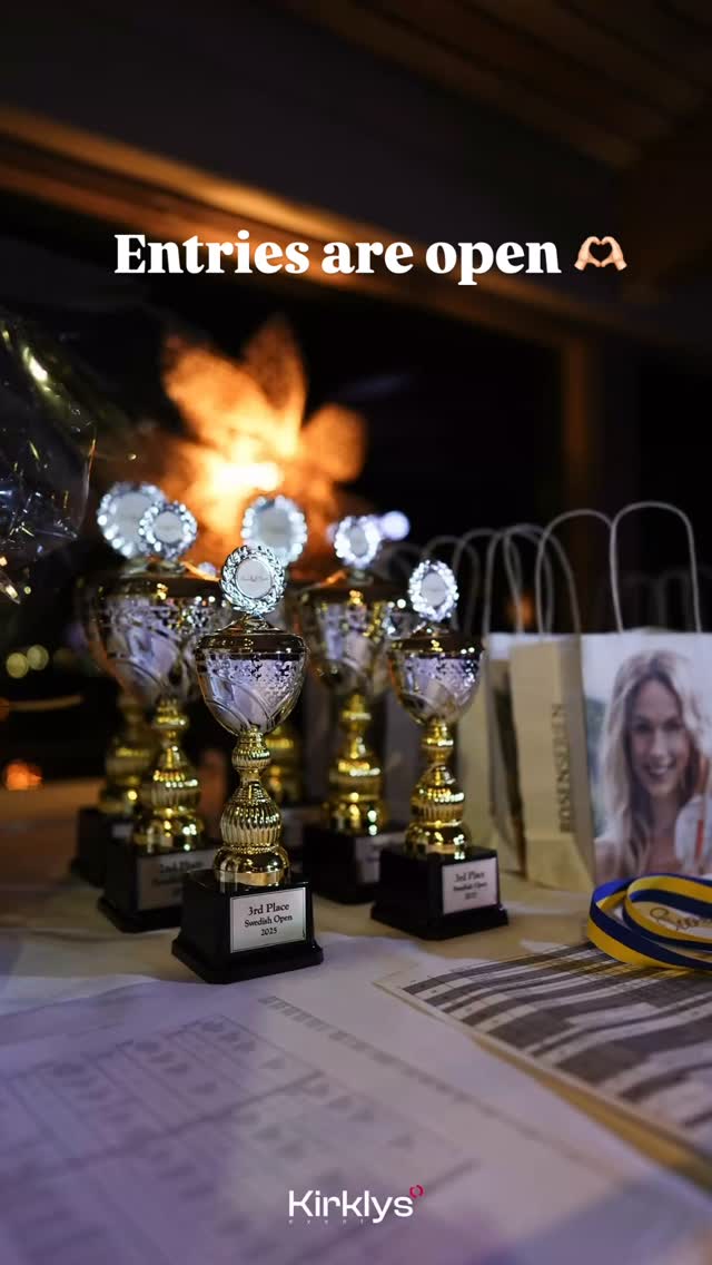 You can now enter to Swedish Open 2026!
@swedenecoskincare @gustaf__lundin @valentina_lundin_
