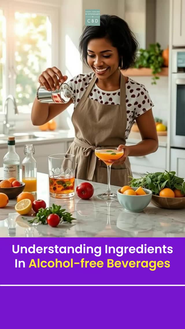 Discover the ingredients in alcohol-free drinks for a healthier choice! 🍹✨ #Mocktails #HealthyLiving