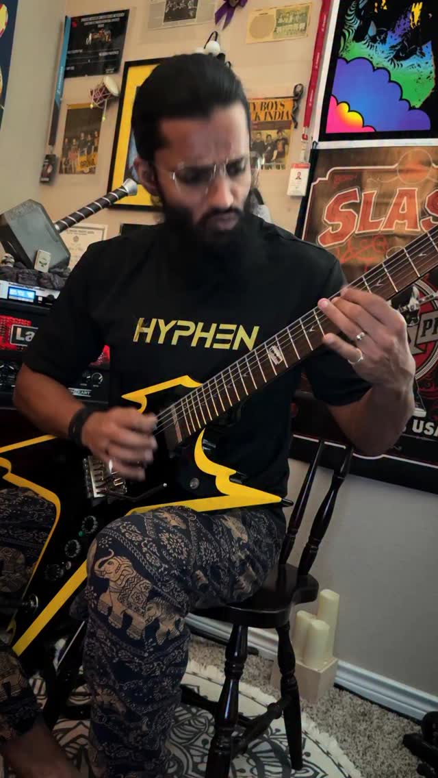 Have y’all checked out my latest release Satyān Nāsti Paro Dharma available on all streaming platforms??
•
#hyphenthazhath #onemanband #multiinstrumentalist #guitarist #originalmusic #metal #shred #guitarsolo #riffs #speedmetal #houston #texas