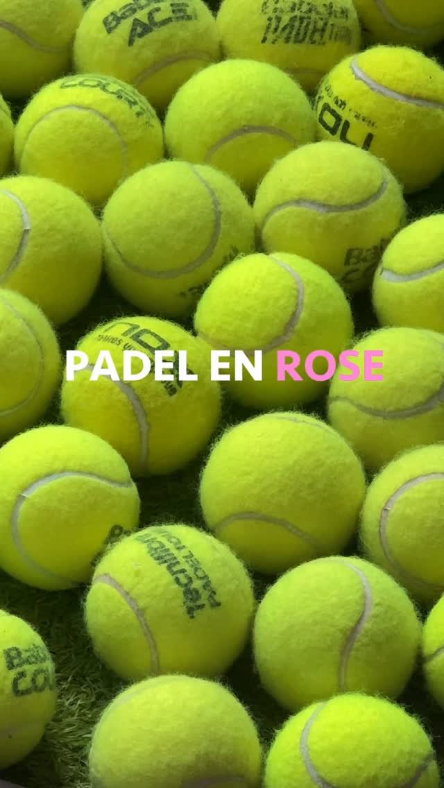 Padel en rose 🌸 : on a mis le rose à l’honneur pour la bonne cause, fiers d’avoir participé à cet événement !
