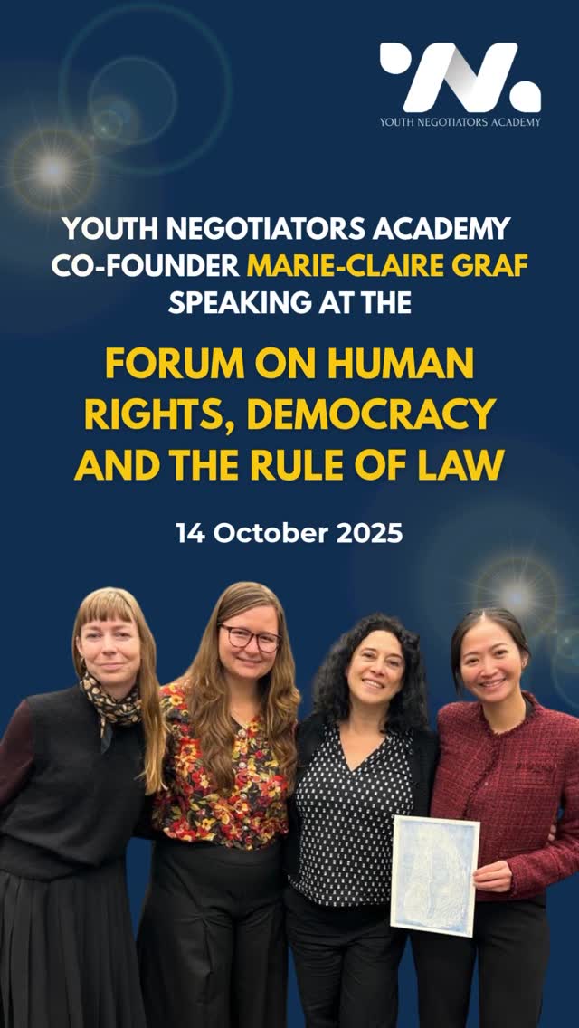 โHow do we expect the largest generation on Earth to know their right to participate โ if theyโre never meaningfully allowed to exercise it?โ ๐๐ฅ
Last week at the UN Forum on Human Rights, Democracy & the Rule of Law in Geneva, Marie-Claire Graf, Co-Founder of the Youth Negotiators Academy, called for a shift:
from performative dialogues to a seat in decision-making,
from tokenistic engagement to transformative leadership,
from youth as stakeholders to youth as right-holders. โ
โIntergenerational environmental justice can only be achieved by listening to and including all generations equitably in the process.โ
Marie-Claire spoke alongside Elisa Morgera (UN Special Rapporteur on Human Rights & Climate Change), Nicole Ponce (WYCJ) and Frรฉdรฉrique Bourque (UN Human Rights Office, OHCHR) โ sharing how YNA is equipping a generation of skilled, trusted, and compassionate negotiators to rebuild faith in global governance and deliver on the promise of democracy. ๐ค
๐ #HumanRights #Democracy #ClimateJustice #YouthNegotiators #IntergenerationalJustice #UNForum #Geneva