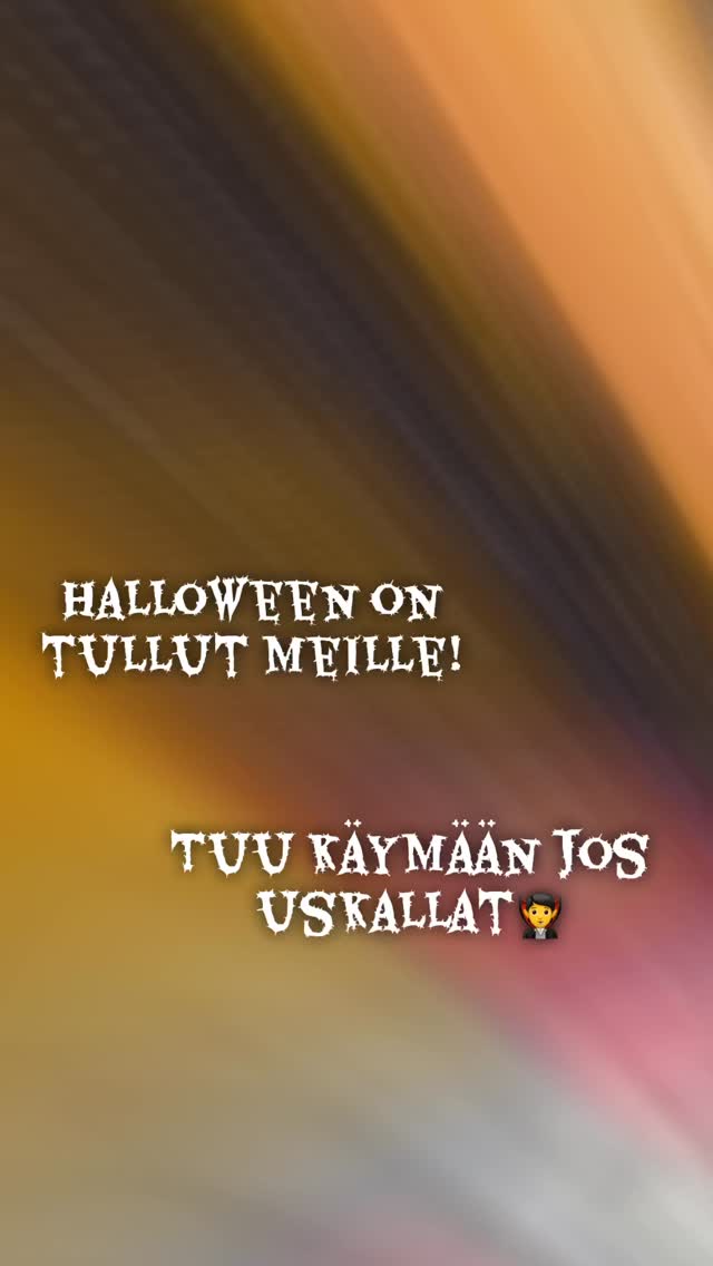 Meiltä parhaat herkut ja tunnelma halloweeniin!🎃👻#kuopio #halloween #viralreels #foryou #sunnuntaiherkku