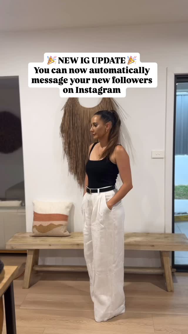 The Instagram update you’ve been waiting for 🎉
You can now automatically send a DM to every new follower 👏
Yep — @manychat and Instagram finally made it official.
That means…
✅ Instant connection with every new follower
✅ More conversations (without you glued to your phone)
✅ And a simple way to turn attention into relationships
Pair this with a $2/day visibility ad strategy and you’ve got a full system that grows your audience and builds connection on autopilot.
The visibility ad attracts the right people.
The DM flow starts the relationship.
You simply show up and nurture.
To see it in action simply follow me @getsocialmarketing_