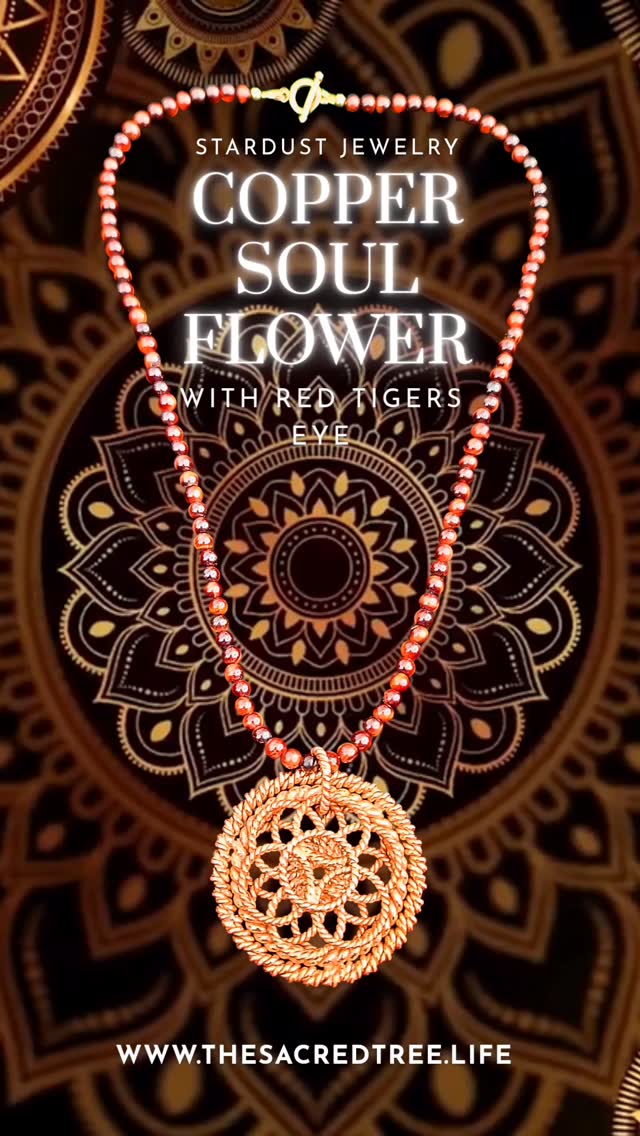 This New Classic Edition Gives Indigenous Mound Builder Vibes. The Copper Soul Flower Pendant Is Made With Tensor Frequencies That Center And Balance Your Inner-G Field. It Helps With Deep Meditation, Restfull Sleep, and Healing Practices. This Technology Not Only Reduces Stress But It Also Neutralizes EMF and Wi-Fi Radiation.
Frequencies & Qualities:
144 MHz- Grounding & Physical Clarity
177 MHz- Harmony, Balance, And Gental Energetic Healing
188 MHz- Transformation, Inspiration, And Spiritual Expansion
Red Tigers Eye Beads (4mm)- Root Chakra Energy That Grounds All That Harmonic Tensor Frequency Thru Strength And Protection
14k Gold Clasp
#stardustjewelry #thesacredtree #copper #flower #pendant #red #tigerseye #root #chakra #healing #14kgold #necklace #crystal #gemstones