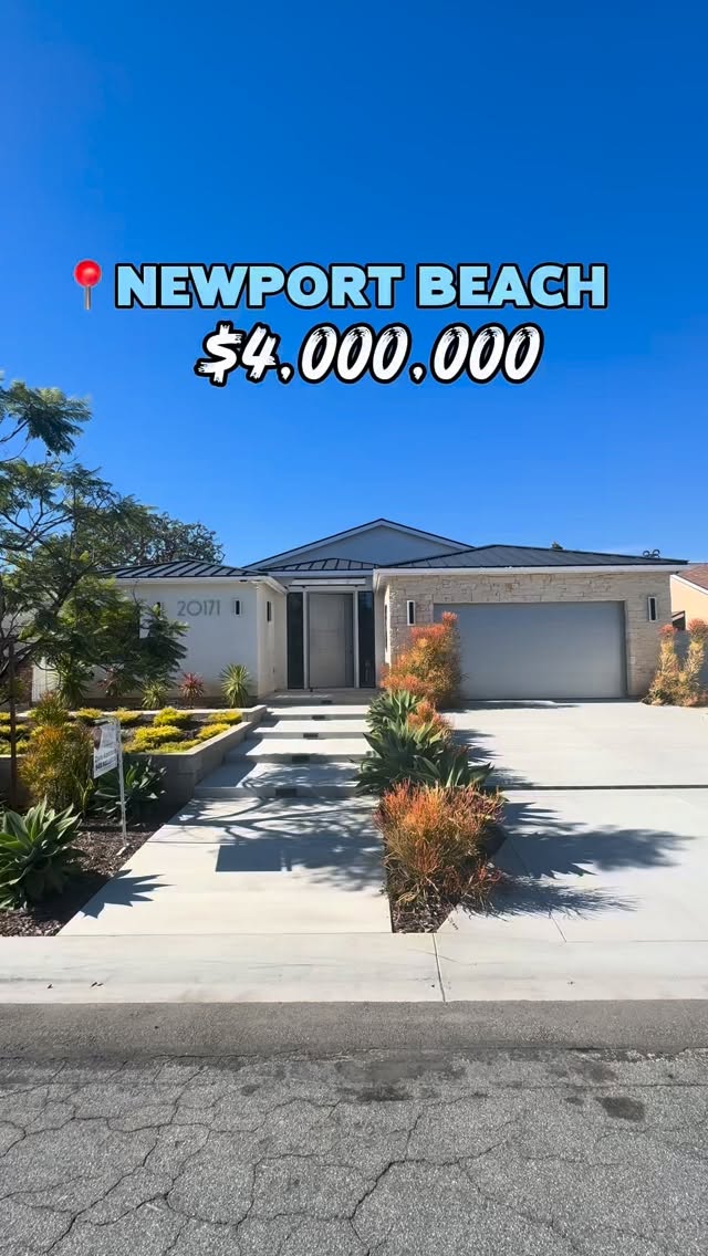 This 2023 build single level home might just be the one!
House highlights:
4 bed | 3 bath | 3104sqft
Priced at $3,995,000
12 foot ceilings in living areas| Wolf Subzero Appliances |
Dual zone HVAC | solar panels
Top rated school district
Comment “NPB” if interested after reading details above or send me a DM
🙋🏽♀️ ChiChi Achara, SoCal REALTOR
📲 949-545-4309
📧 SocalRealtorChi@gmail.com
🌎 www.chichiachara.com
📍 Orange County, CA
#newportbeachrealtor #newportbeach #newportbeachca #newportbeachhomes #orangecounty #orangecountyrealtor