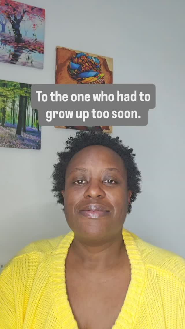 So many of us were children in adult roles — peacemakers, helpers, protectors.
We learned to read the room before we could read ourselves. That’s not because we were mature for our age.
It’s because our environments needed us to adapt.
In therapy, we call this parentification — when a child takes on emotional or practical responsibility beyond their years. It shapes how we relate, love, and care as adults.
We become the ones who fix, soothe, and overextend — until we burn out.
Healing means slowly learning that you no longer need to earn love through responsibility or strength. You get to be human now — messy, tired, deserving.
💛 If you’re learning to put that armour down, you’re not alone. This is your invitation to rest.
✨ Save this for when guilt creeps in about slowing down.
🗣️ Comment “That was me” if this resonates — or DM me if you want to explore how therapy can help you reconnect with your younger self.
#TheSelfLoveTherapist #Parentification #InnerChildHealing #RelationalTrauma #EmotionalNeglect #AdultChildren #HealingJourney #TherapyForSelfWorth #BlackTherapistUK #PeoplePleasingRecovery #RestIsHealing #YouDeserveCare