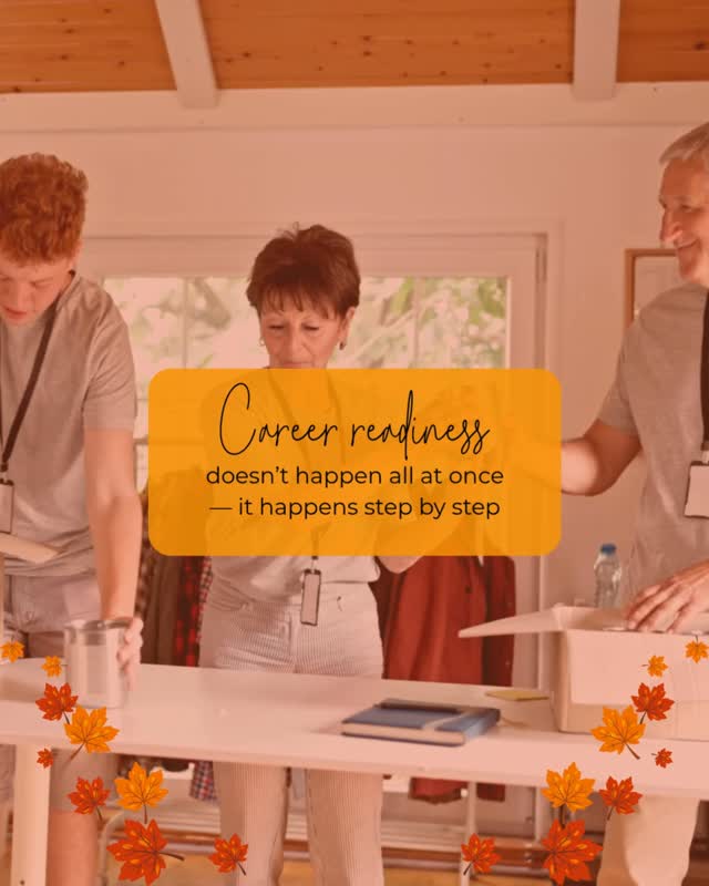 If your teen feels unsure about their future, you’re not behind — you’re right on time. 🍂
Career readiness doesn’t happen all at once. It grows step by step through real experiences and open conversations.
Encourage your teen to take just one small action this month: a volunteer shift, an online job tour, a conversation with someone in a career they admire.
Every step builds confidence. Every action moves them closer to clarity.
You’re doing great, and so is your teen. 💛
#collegeisnotmandatory #worldchangers #encouragementforparents #careerreadiness #parentingteens #futurefocus