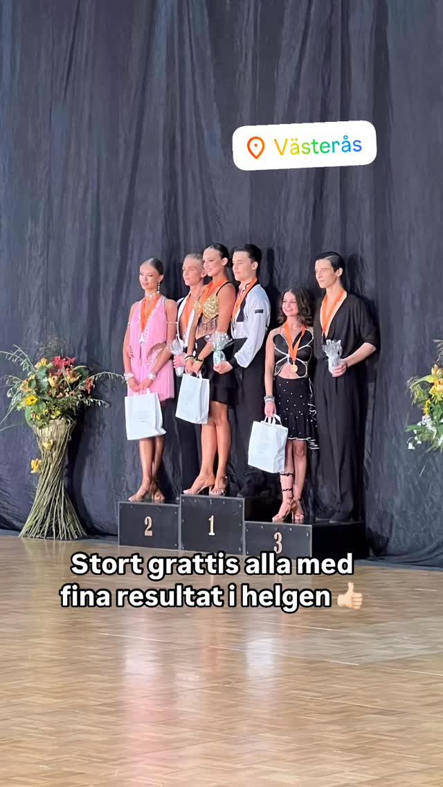 #västeråstrophy stort grattis till organisatörer och till dansare! Vi är så stolta! @standard_latin_tiodans_dsf @svenskadanssportforbundet