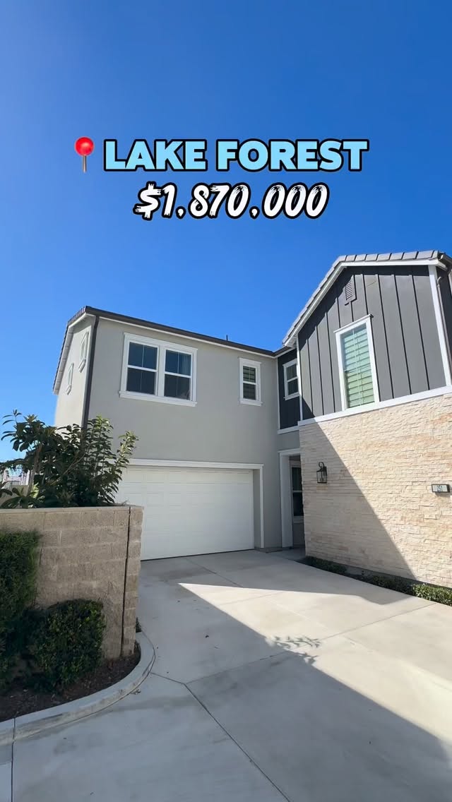 This 2023 Toll Brothers home at The Meadows blends modern luxury, smart living, and resort-style amenities—all ready for you right now.
House highlights:
Prices at $1,870,000
4bed | 4 bath | 2439sqft
HOA is $276
No Mello Roos
Amenities: Pools, spa, sport courts, club house, several parks and playgrounds within the community.
Comment “LF” if interested or send me a dm
🙋🏽♀️ ChiChi Achara, SoCal REALTOR
📲 949-545-4309
📧 SocalRealtorChi@gmail.com
🌎 www.chichiachara.com
📍 Orange County, CA
#lakeforestca #lakeforestcalifornia #lakeforestrealtor #lakeforesthomes #orangecounty #oc