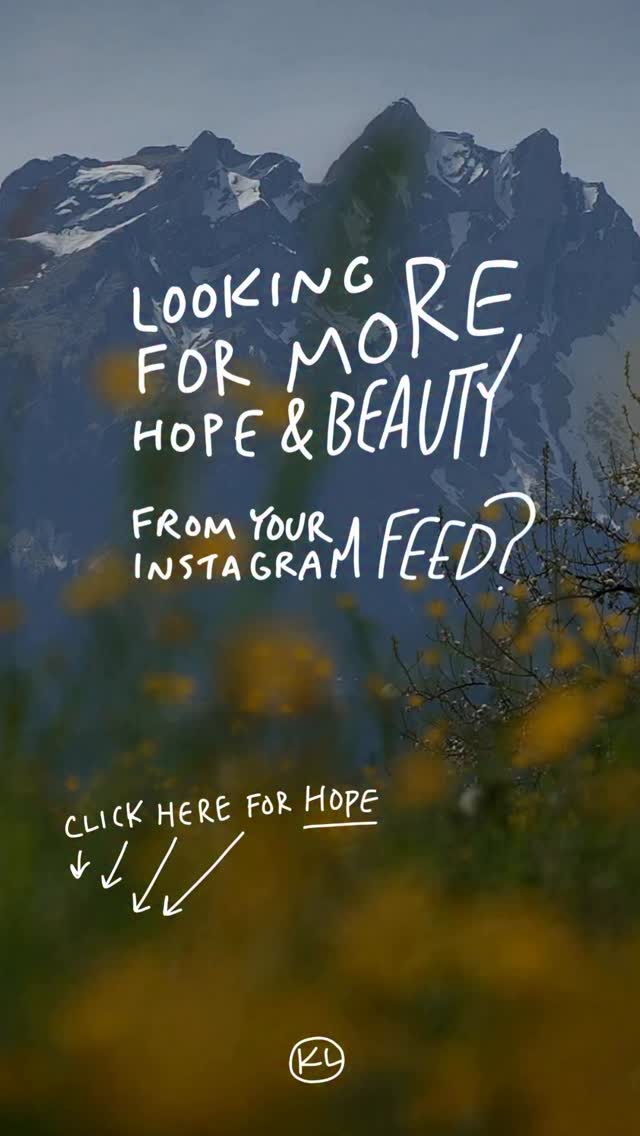 Looking for hope and relief that lasts beyond a scroll?
…
The steadfast love of the Lord never ceases;
his mercies never come to an end;
they are new every morning;
great is your faithfulness.
— Lamentations 3:22–23