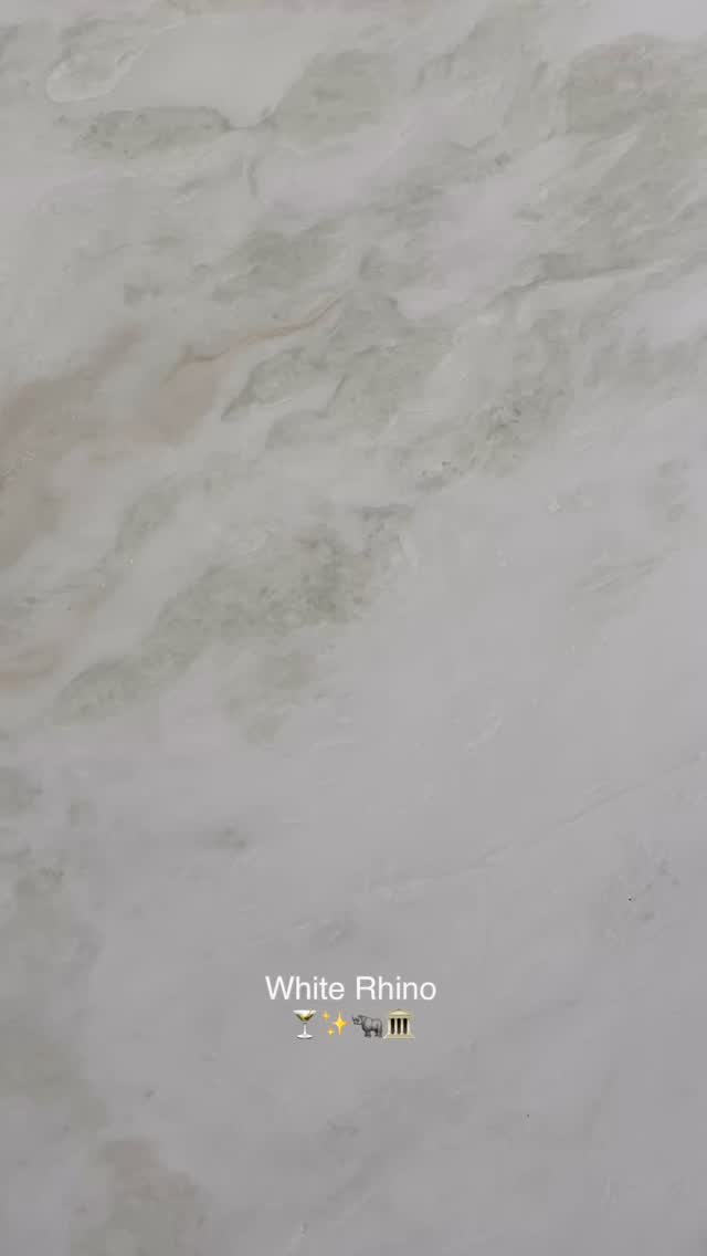 A show stopping marble - White Rhino 💌 a brilliant natural stone that features soft and warm tones.