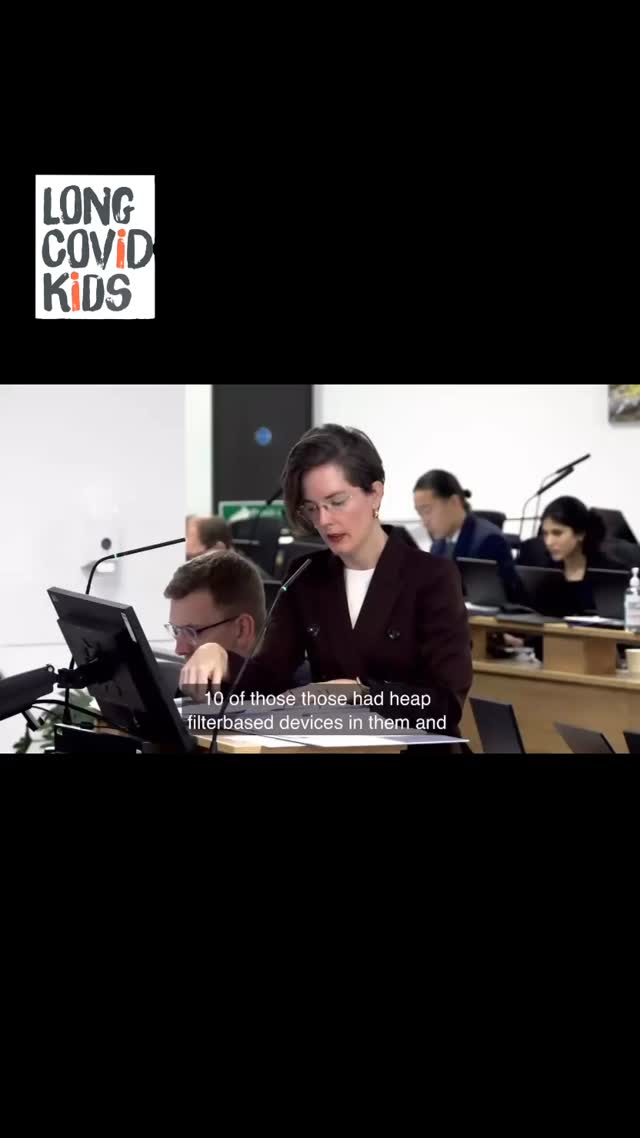 Prof. Catherine Noakes OBE (Professor of Environmental Engineering)
Study results show that schools with HEPA filter devices had a lower rate of illness absences.
Covid Inquiry - Module 8 - Children and Young People
#longcovidkids #longcovid #longcovidawareness #charity #charitywork #mecfs #longcovidrecovery #covidinquiry #longcovidsymptoms #children #health #school #education #cleanair #hepafilter #ventilation