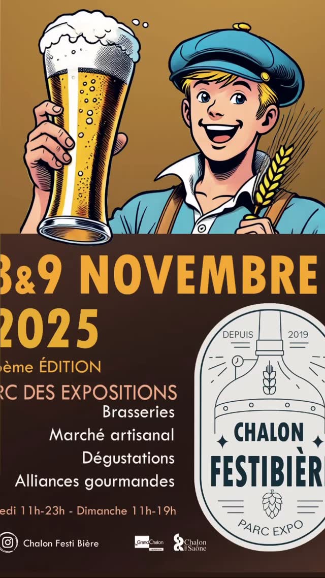 Impression + diffusion affiches et flyers pour @chalonfestibiere les 08-09/11/2025
Parc des expositions à Chalon sur Saône
#streetcomdiffusion #communication #streetmarketing #affichage #affiche #collage #affiches #flyers #impression #distribution #biere #festival #beer