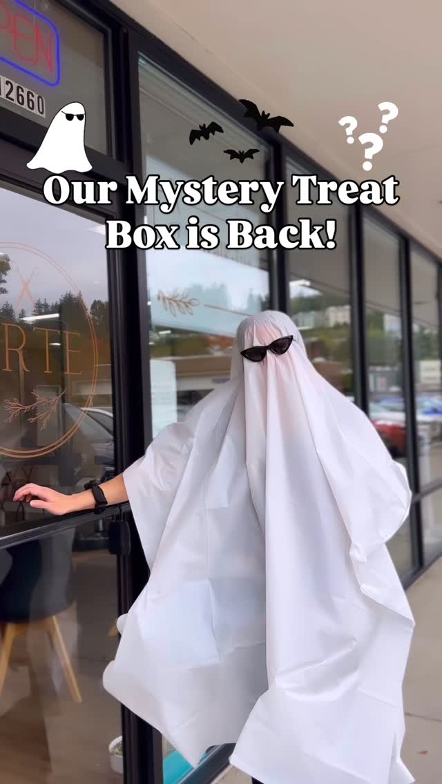 It’s baaaaack! ✨🎃 🦇 👻 Last year we had a blast celebrating the 2 weeks leading up to Halloween with our Mystery Treat Box, and we’re here to do it again! 📣 Now with more lines to shop from!
Stop in or shop at your appointment to grab your fave products! If you’re new to the lines - ask a stylist to curate some personal recommendations for your hair. ✨♥️
It’s a win-win really 😉 See you soon! 🛍️
.
.
.
.
.
#artehairstudio #bellevuehair #bellevuesalon #bellevuehairsalon #rentonwa #rentonhairstylist #modernsalon #bellevuehairstylist #bellevuewa #pnwhair #salonreels #salonfun