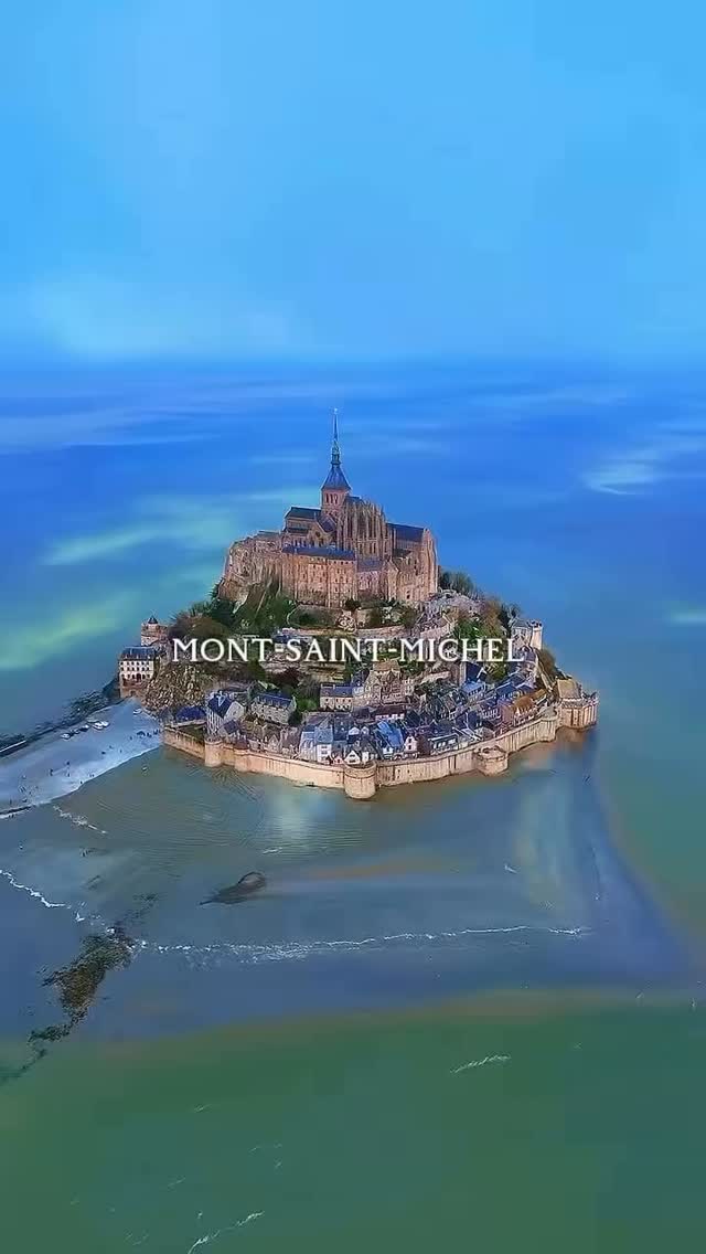 Would you visit Mont-Saint-Michel during high tide or low tide ⁉️
•
•
•
🔶remix
@evolvita
DM for credit or removal request (no copyright intended for footage video and music) © All rights and credits reserved to the respective owners)
#MontSaintMichel #HiddenGem #HistoricFortress #TravelBackInTime #WondersOfTheWorld #bucketlist #IslandFortress #OceanMysteries #FrenchHeritage #UnrealDestinations