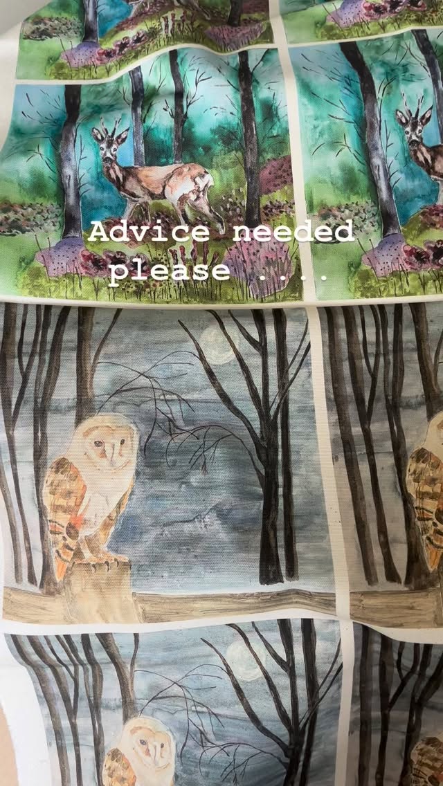 Advice needed for Harrogate Knit & Stitch fair please .....
These are new mini versions of the owl and deer panels. The question is should they be in a kit with a guide and five skeins? Or just as a panel and guide, as an easy pick up project to use with your own stash?
I am in a cycle of overthinking right now ....
#knittingandstitchingshow #roedeer #knitandstitchshow #harrogate #stashbuster