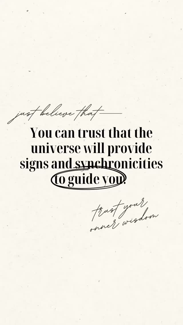 As Kahlil Gibran so eloquently puts it: “…to keep pace with the world and the soul of the world.”
This quote beautifully captures the essence of aligning our external journey with our internal growth, and moving in harmony with the natural flow of life. By surrendering to divine timing, we’re acknowledging that there’s a larger plan at play, and that our timeline might not be the same as the universe’s timeline. This approach requires trust, patience, and faith that everything will unfold as it should.
By paying attention to universe’s signs and trusting our inner wisdom, we can move forward with confidence and clarity.
#happyweekend #theuniversehasmyback #synchronicities #innerwisdom