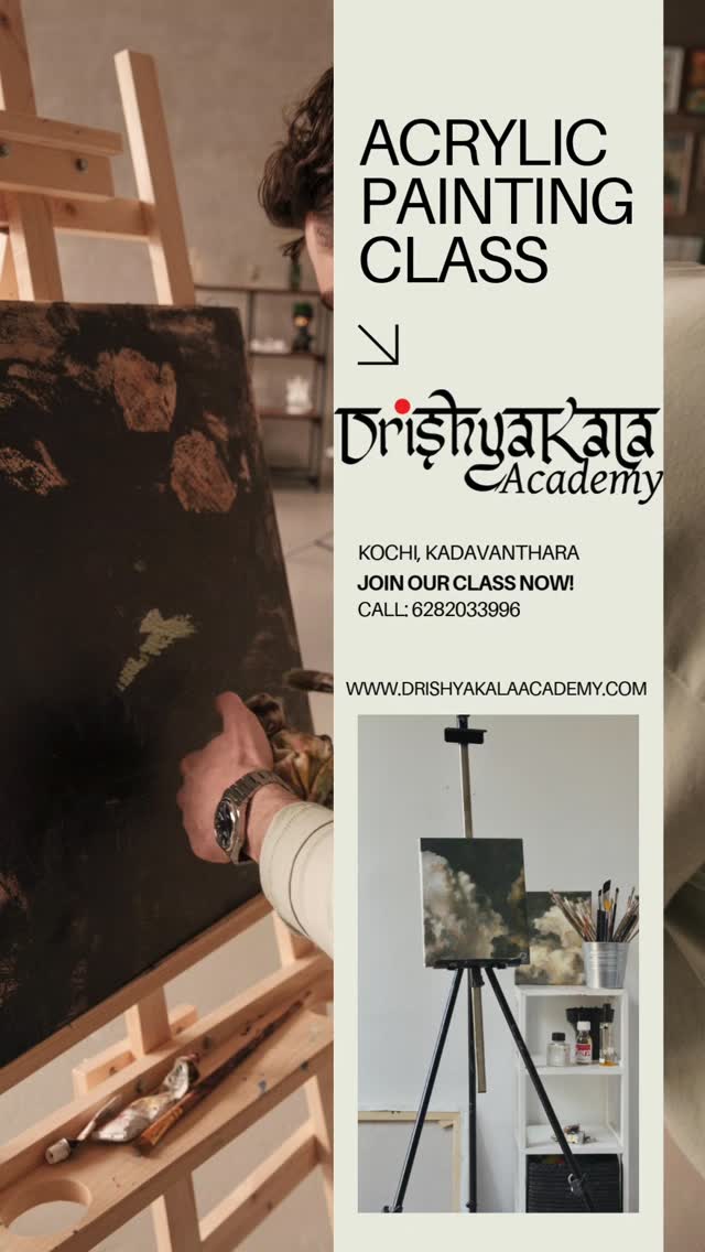 Join our Acrylic colours Painting class.
For absolute beginners to art enthusiasts alike...Classes every Fridays and Saturdays from 10am to 12pm.
Contact: 6282033996