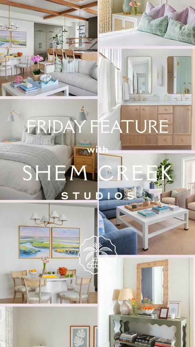 This weeks Friday Feature is with our good friend and local textile designer, Madeleine, with @shopmfwdesigns !! Check out her beautiful fabrics online & make sure to snag her ready made pillows at GDC!
Interior designer, textile designer, Charleston design network, Charleston designs, lowcountry design, lowcountry living, Friday friends, yay for Friday