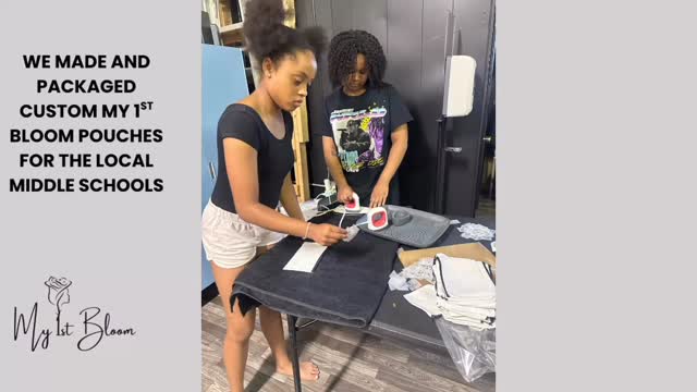 More than just dance! ❤️🌹💃🏽
We made “My 1st Bloom” pouches to donate to our local Middle Schools. Each pouch included pads, tampons, feminine wipes and a QR code that when scanned gives you details on what to expect and how to care for yourself when experiencing your 1st period. It gives details about how to use and discard of pads and tampons and how to take care of yourself during this sacred time so that each young girl can be more confident when dealing with their period. We hope that these My 1st Bloom pouches can help young girls navigate such a beautiful but sometimes confusing part of their adolescence.
If you’d like to donate to our Period kits, please email cbrickell@theconcreterosenc.com
#communityoutreach #firstperiod #my1stbloom #bloomgirl #tcrda #dance #communityservice