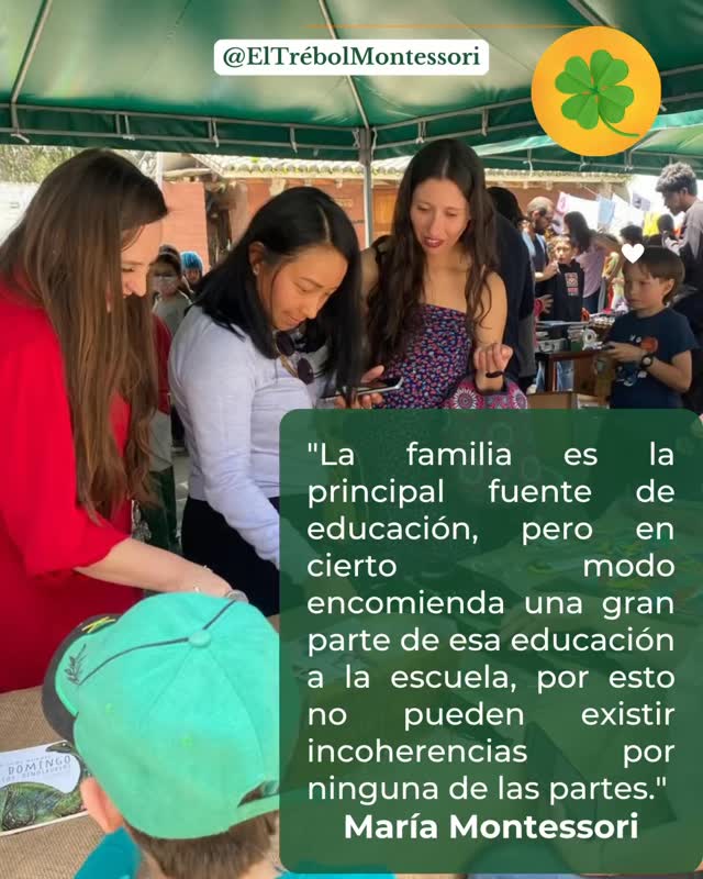 “Momentos que inspiran y conectan. 💚 En El Trébol Montessori, cada día es una oportunidad para aprender, crecer y fortalecer los lazos entre la escuela y la familia. Nos encanta compartir estos espacios con ustedes, donde la educación se vive de manera integral.
#ElTrébolMontessori #MontessoriLife #EducaciónInfantil #FamiliaMontessori #MomentosEspeciales #DesarrolloInfantil #EscuelaActiva #AprendiendoJuntos”