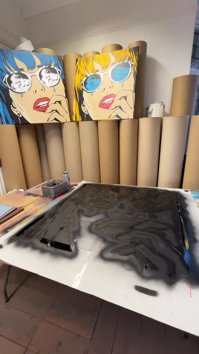 Pink hair just hits different 💘
#richsimmonsart #popart #painting #art #stencil #stencils #stencilart #artwork #artist #artstudio #blackpink #pinkhair