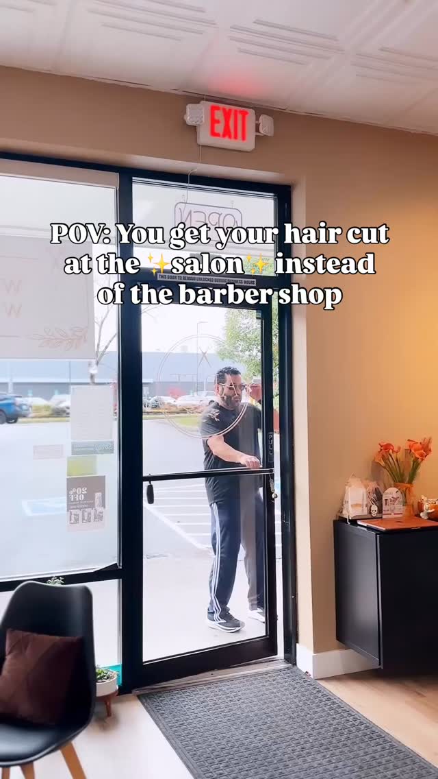 It helps a little when your wife is a hairstylist 😉 We mean it when we say all are welcome to embrace self-expression! ⚡️
.
.
.
.
.
#artehairstudio #bellevuehair #bellevuesalon #bellevuehairsalon #rentonwa #rentonhairstylist #modernsalon #bellevuehairstylist #bellevuewa #salonreels #salonhumor #salonfun #salonlife