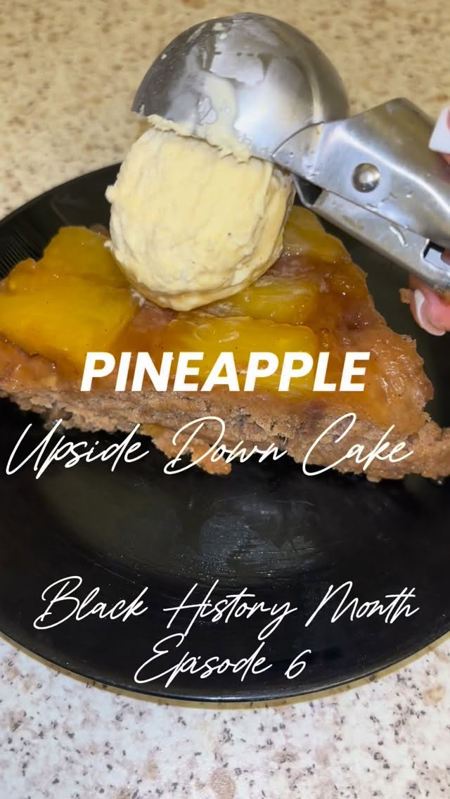 BHM episode 6 Pineapple upside down cake
Honey Caramel Topping
• 50g unsalted butter
• 75g light brown sugar
• 50g caster/granulated sugar
• 50g honey
• 1 tsp of vanilla extract
For the cake:
• 200g plain/all-purpose flour
• 1 ½ tsp baking powder
• ½ tsp fine salt
• 2 tsp cinnamon
• 1 tsp nutmeg
• ½ tsp allspice
• 170g light brown sugar
• 200ml milk of choice
• 1 tbsp of white vinegar
• 80ml vegetable oil
• 1 tsp vanilla extract
• Pineapple (can be tinned, in chunks, whatever you have available)
Method
1 Preheat the oven to 170°C (fan) / 180°C (conventional). Grease and line a deep 8-inch round cake tin with parchment paper.
2 Add your pineapple to the base of your cake tin, making sure they’re laid evenly.
3 Make the cake batter:
◦ In a bowl, add your milk and vinegar. Stir and set aside for 5 mins
◦ In a separate bowl whisk together flour, baking powder, salt, and spices.
◦ Add your oil and vanilla extract to your milk mixture and whisk until combined.
◦ Fold in the dry ingredients until just incorporated.
4 Prepare the honey topping:
◦ In a small saucepan, melt butter, brown sugar, and honey until smooth and slightly bubbly.
◦ Pour the mixture into the base of the tin and spread evenly.
◦ Arrange mango slices neatly on top. Brush or drizzle over the ginger syrup and a tiny pinch of sea salt.
5 Assemble:
◦ Pour the honey caramel carefully over the pineapple layer then add your cake mixture, making and smooth out the top.
6 Bake for 40–45 minutes, or until golden brown and a skewer comes out clean.
7 Cool for 10 minutes, then invert onto a plate while still warm.
8 Serve with a dollop of ice cream or a coconut cream