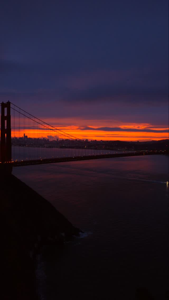 Sunrise at Golden Gate Bridge 🌇🌉
#goldengatebridge🌉 #sunrise #dji