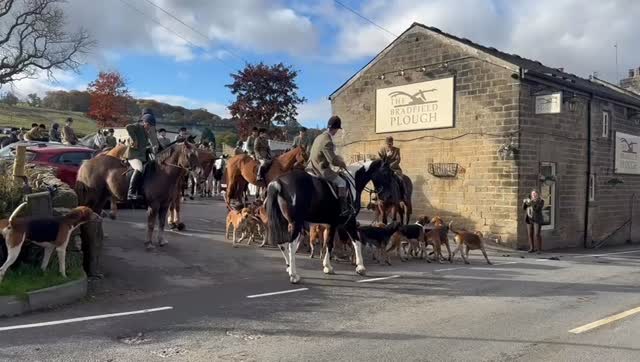 We were delighted to welcome the Barlow Hounds for a drag hunt today which set out from our car park. A fantastic day was had by all and a great field turned out. We look forward to hosting them again next year to cover the ground in our beautiful corner of the world 🐎🐕