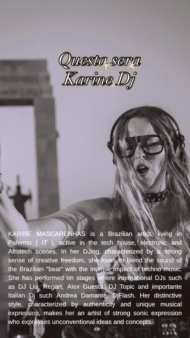 @karinemascarenhasdj_scenografa
Questa sera da SciúRum
Dalle 20:30