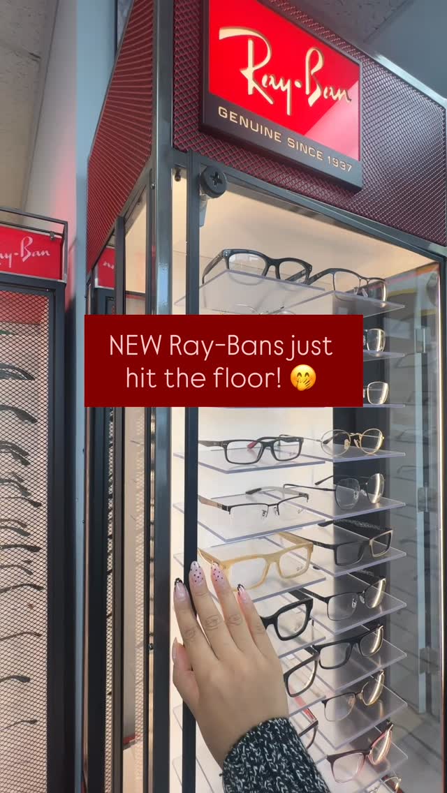 Fresh drop alert 🚨 The newest @rayban’s have officially landed at Eyeview Optical!
Come try on our favourites this week — we’re open ⏰ Mon - Fri: 10AM - 6PM | Sat: 10AM - 4PM!